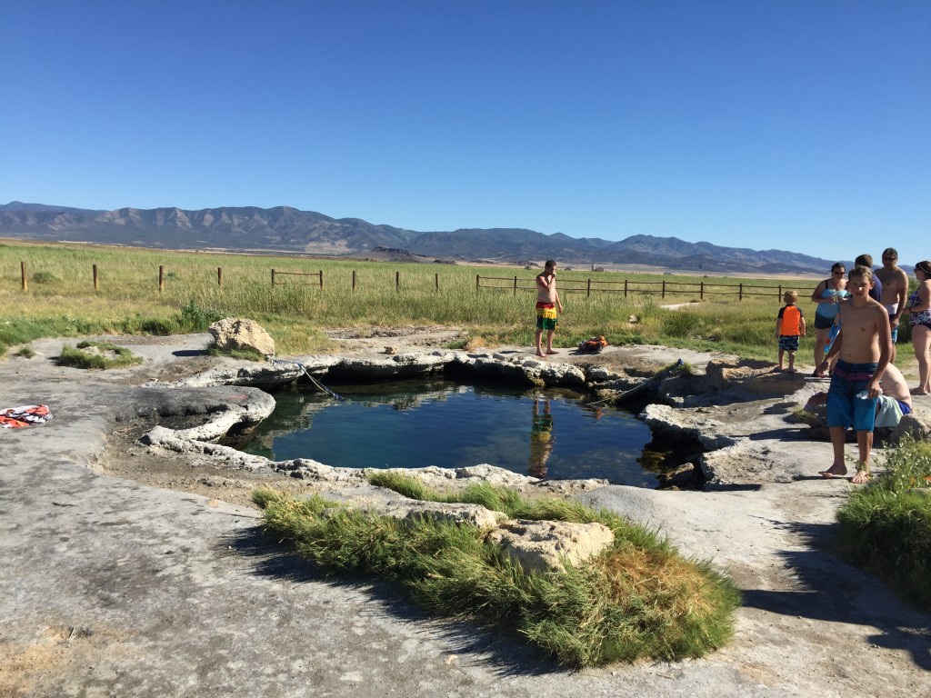 The eastern and hottest pool.