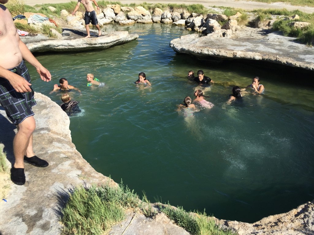 The southern-most and popular-most pool.