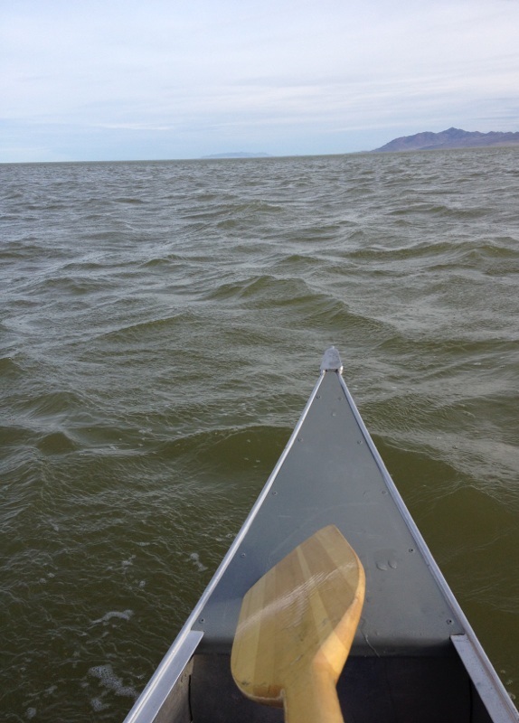 Canoeing the Great Salt Lake